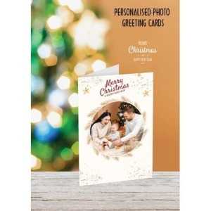 5x7 Folded Personalised Christmas Greeting Cards 2 20 20