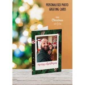 5x7 Folded Personalised Christmas Greeting Cards 2 4 4