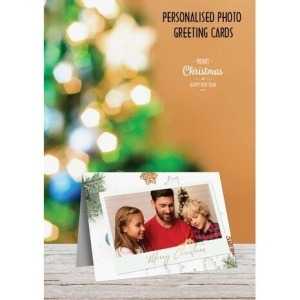 5x7 Folded Personalised Christmas Greeting Cards 2 45 45