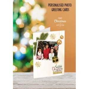 5x7 Folded Personalised Christmas Greeting Cards 2 8 8