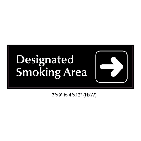 Waterproof Sticker No Smoking Signs Labels