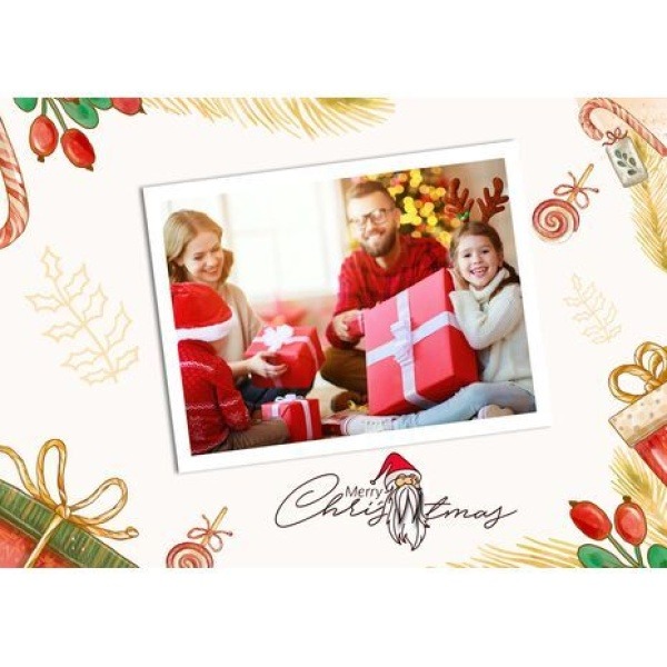 Christmas Flat Card 10