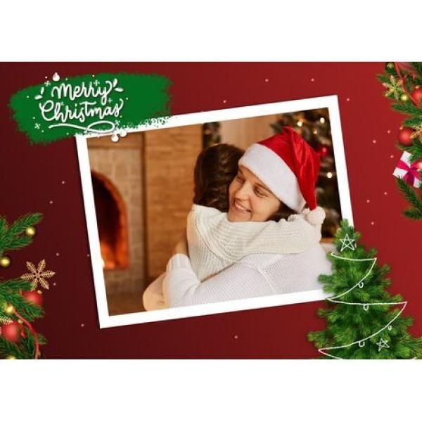 Christmas Flat Card 14