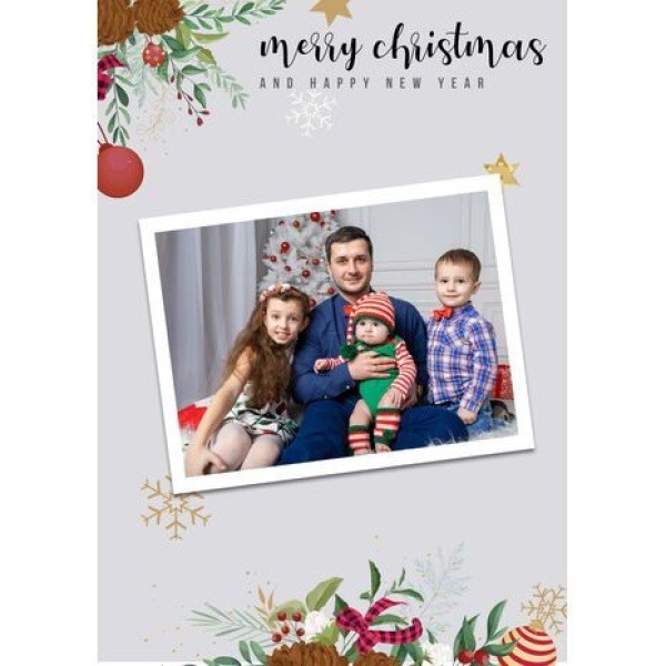 Christmas Flat Card 2