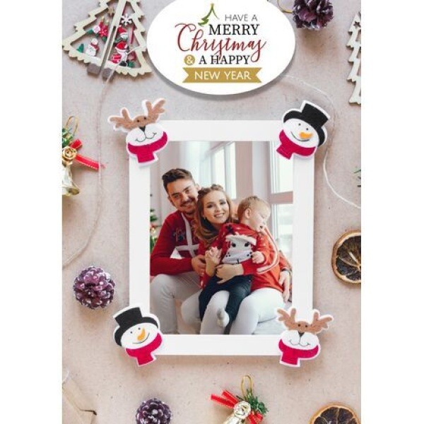 Christmas Flat Card 3