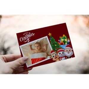 Christmas Flat Card MU 34