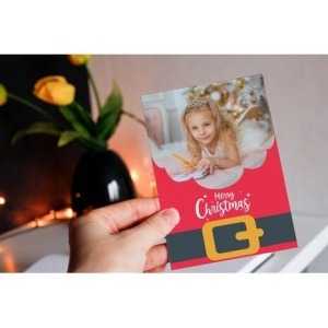 Christmas Flat Card MU 37