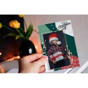 Christmas Flat Card MU 38