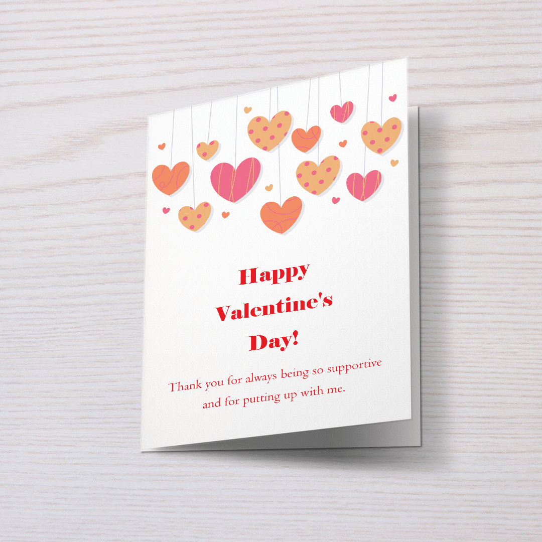 Valentine's Greeting Cards for Parents
