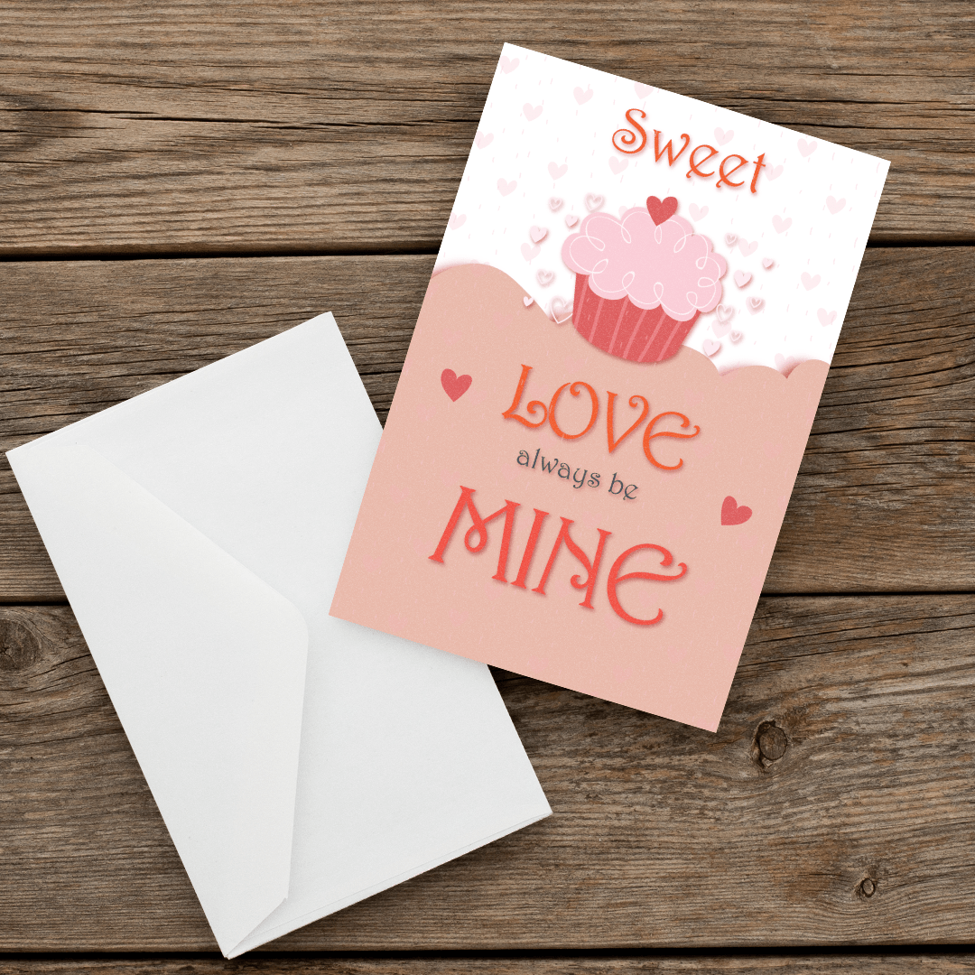 038 valentine's Greeting Card Love-Front