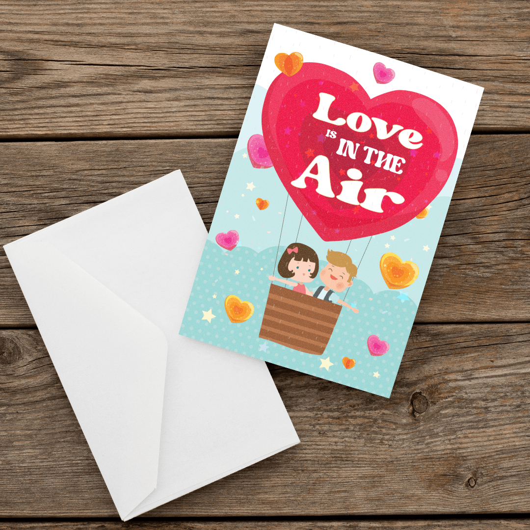 039 valentine's Greeting Card Love-Front
