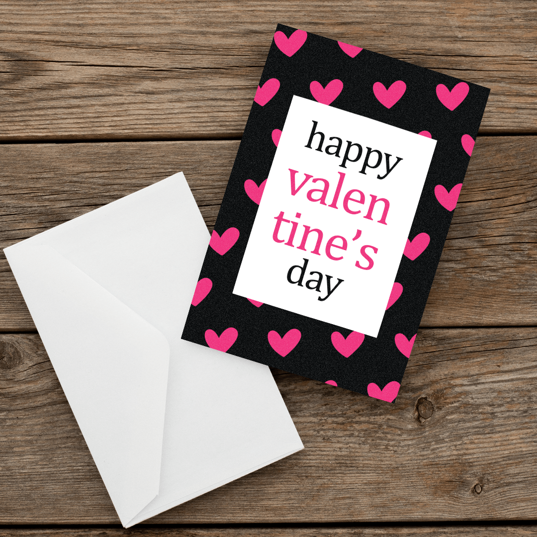 040 valentine's Greeting Card Love-Front