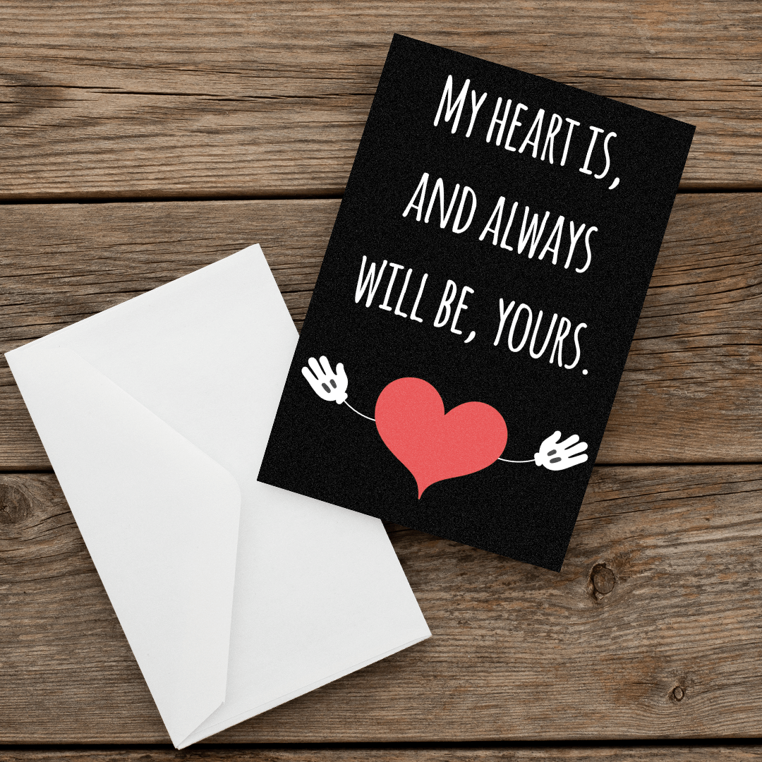 044 valentine's Greeting Card Love-Front