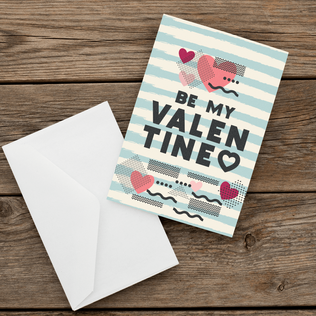 048 valentine's Greeting Card Love-Front