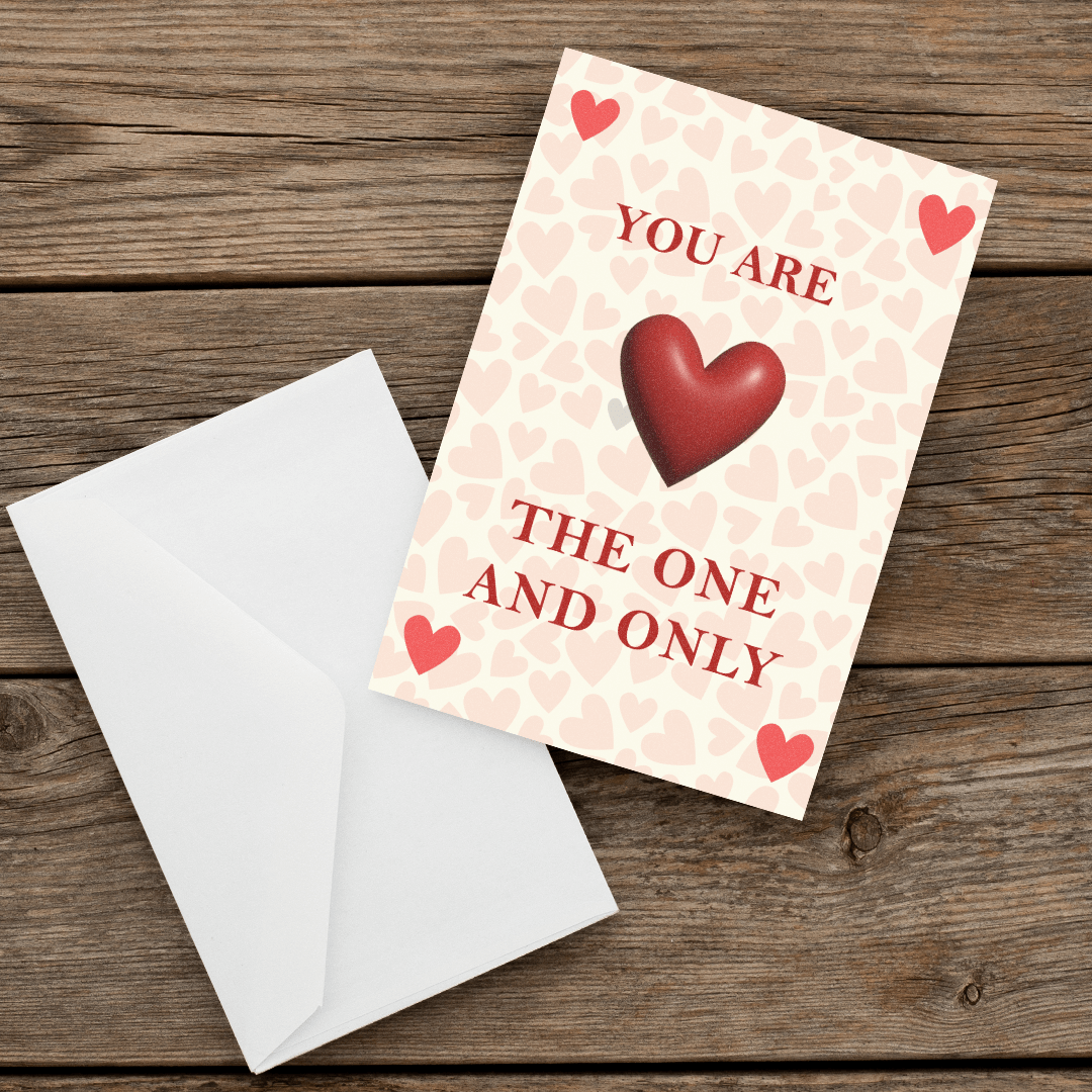 055 valentine's Greeting Card Love-Front