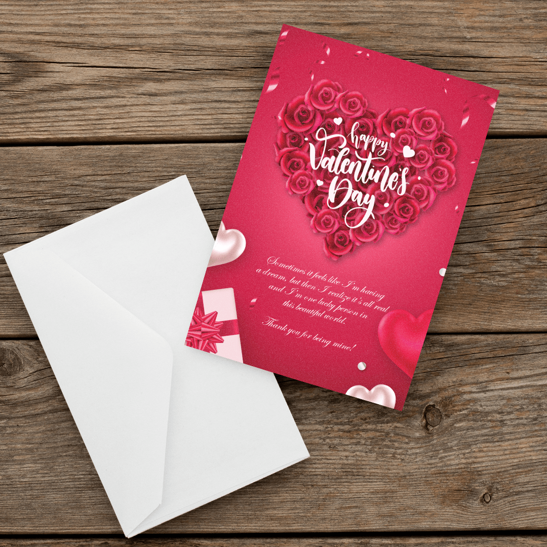 060 valentine's Greeting Card Love-Front