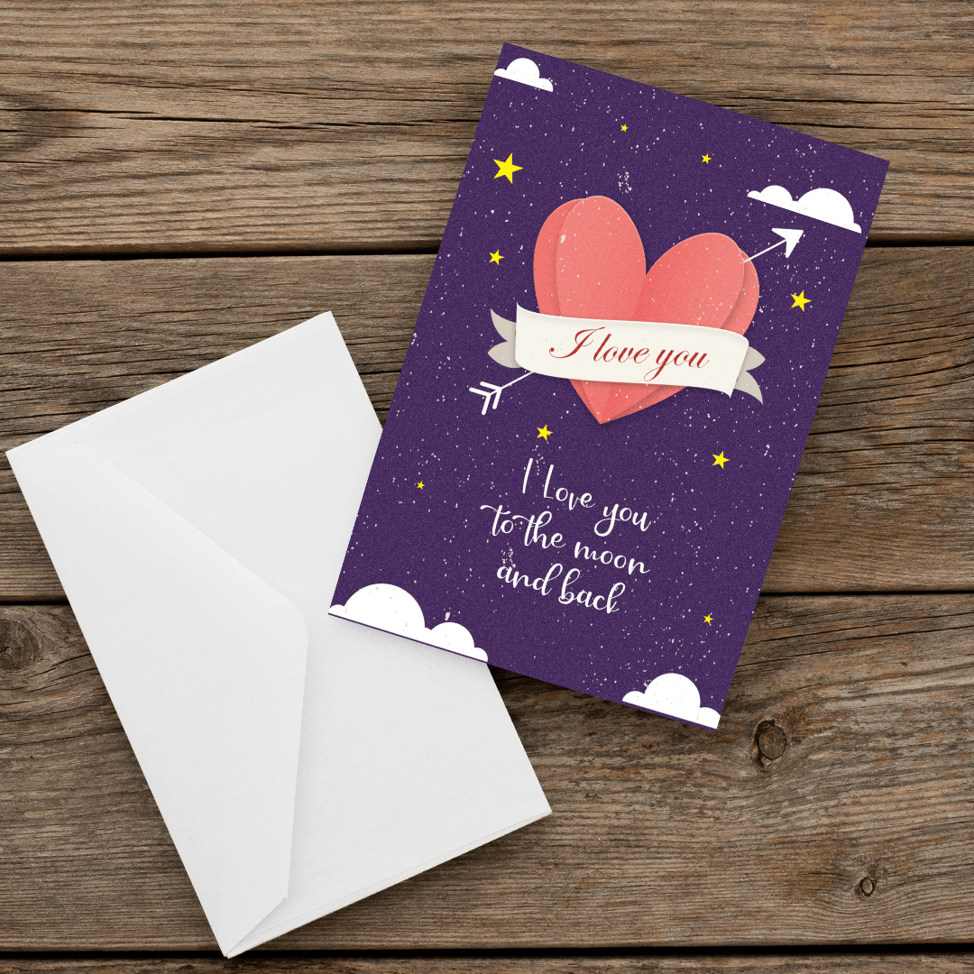 061 valentine's Greeting Card Love-Front