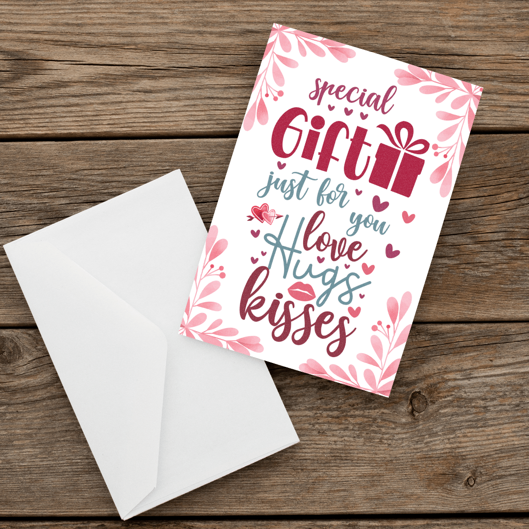074 valentine's Greeting Card Love-Front