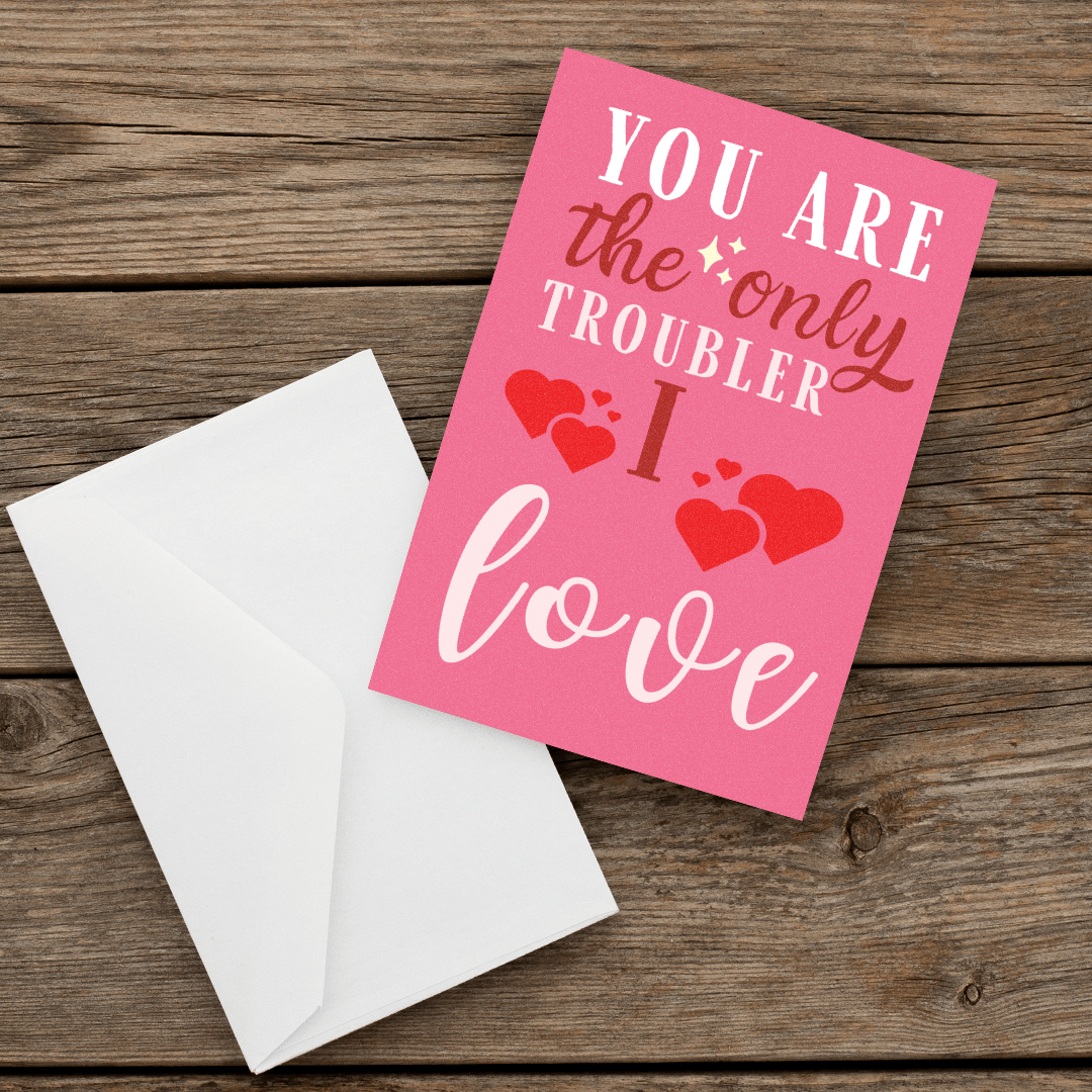 088 valentine's Greeting Card Love-Front