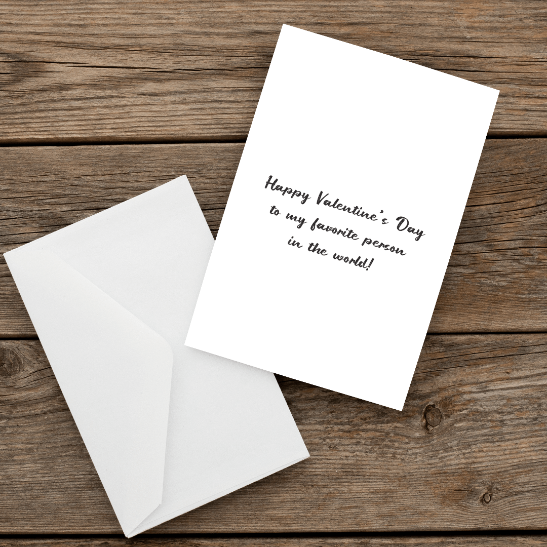 095 Valentine’s Greeting Card Love Back 095 Valentine's Greeting Card Love Back