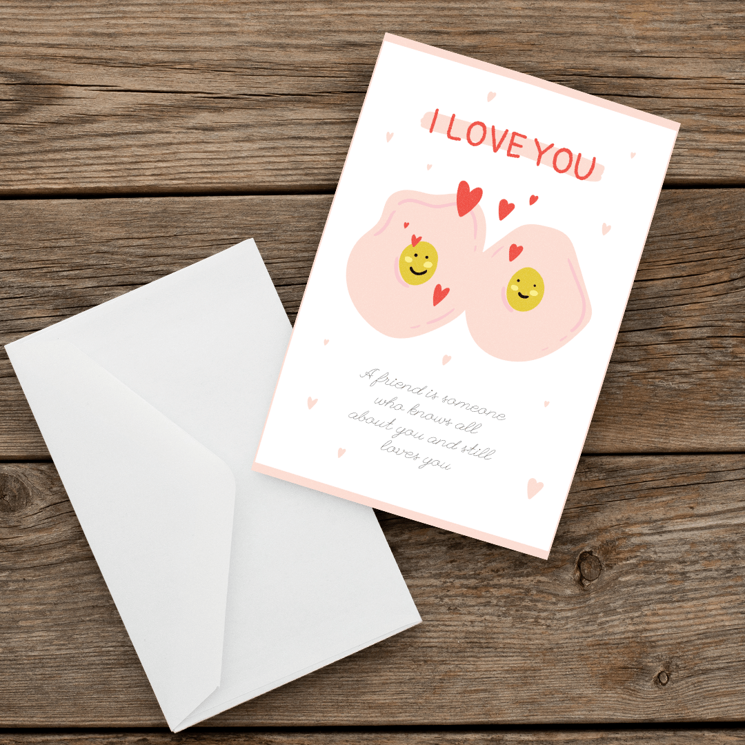 114 valentine's Greeting Card Love-Front