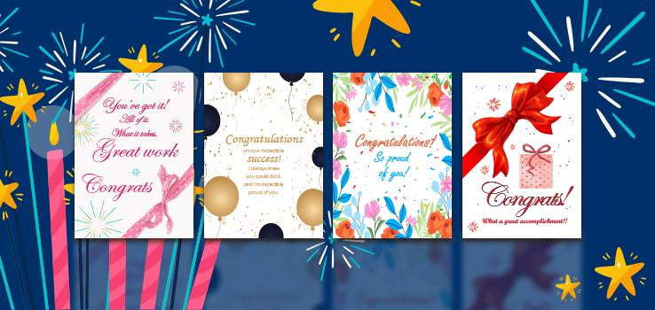 Custom Labels, Sticker & Personalised Gifts In Dubai 82 002 Congratulations