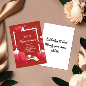 Anniversary Greeting Cards - GC ANN 0013 3 GC ANN 0013