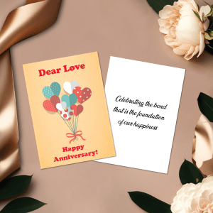 Anniversary Greeting Cards - GC ANN 0021 3 GC ANN 0021