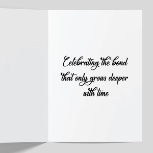 Anniversary Greeting Cards - GC ANN 0013 2 GC ANN INNER 0013