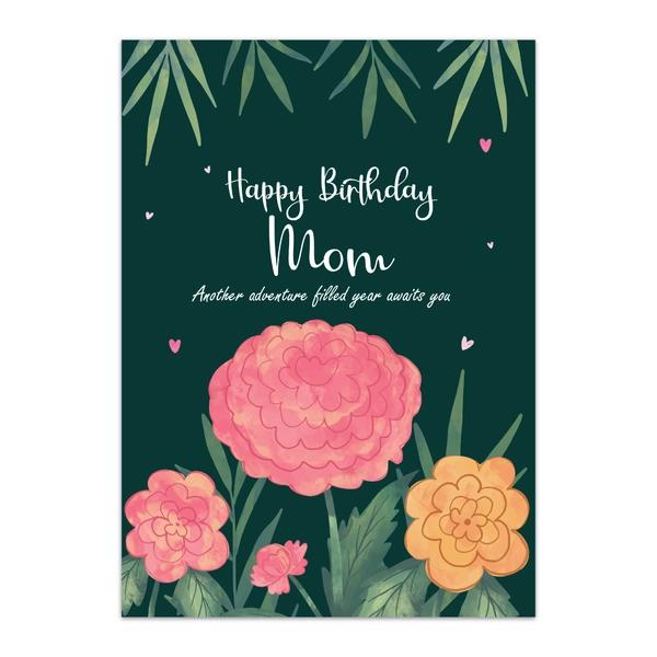 Mother Happy Birthday Greeting Cards - GC Birthday MOT 0001 Mother Happy Birthday Greeting Cards - GC Birthday MOT 0001