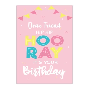 Friend Birthday Greeting Cards - GC FRI BIR 0009