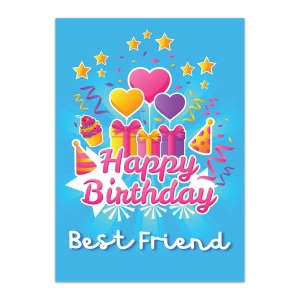 Friend Birthday Greeting Cards - GC FRI BIR 0012