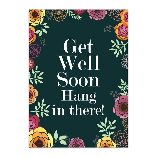Get Well Soon Greeting Cards - GC GWS 0003