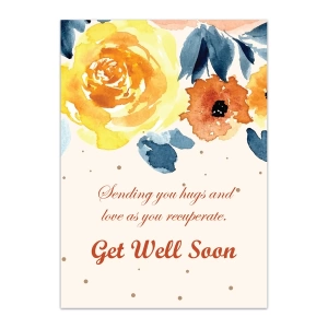 Get Well Soon Greeting Cards - GC GWS 0006
