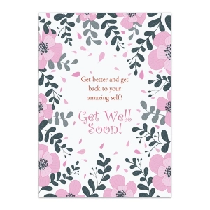 Get Well Soon Greeting Cards - GC GWS 0012