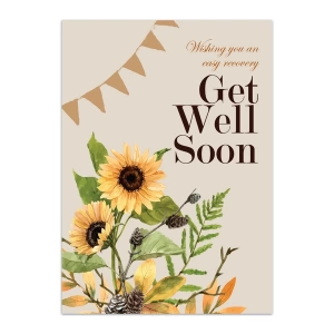 Get Well Soon Greeting Cards - GC GWS 0015