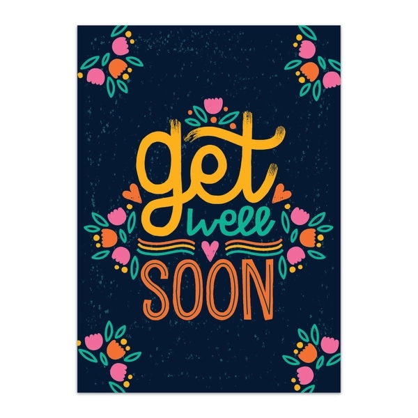 Get Well Soon Greeting Cards - GC GWS 0016