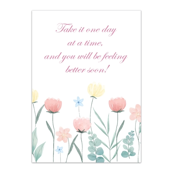 Get Well Soon Greeting Cards - GC GWS 0020