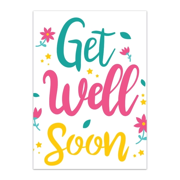 Get Well Soon Greeting Cards - GC GWS 0022