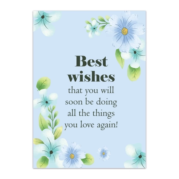Get Well Soon Greeting Cards - GC GWS 0024