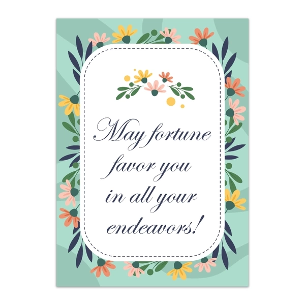 Good Luck Greeting Cards