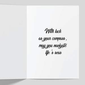 Good Luck Greeting Cards 2 GC Good Luck Inner 0014