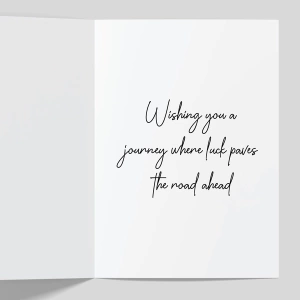 Good Luck Greeting Cards 2 GC Good Luck Inner 0019