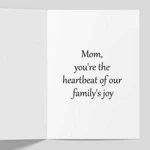 Mother Happy Birthday Greeting Cards 2 GC INNER MOT 001