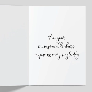 Son Happy Birthday Greeting Cards 2 GC SON INNER 006
