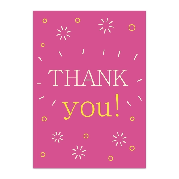 Thank you Greeting Cards - GC TY 0009