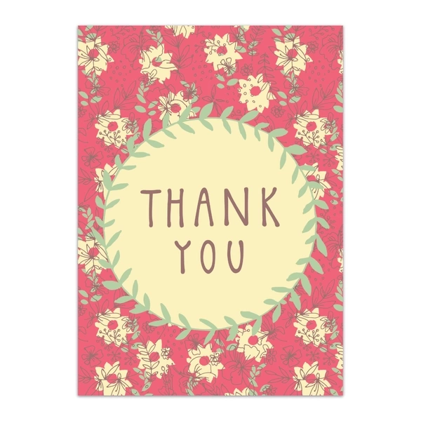 Thank you Greeting Cards - GC TY 0010