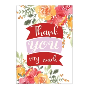 Thank you Greeting Cards - GC TY 0016