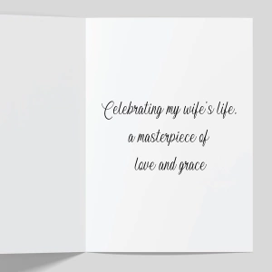 Wife Happy Birthday Greeting Cards 2 GC WIF INNER 0014