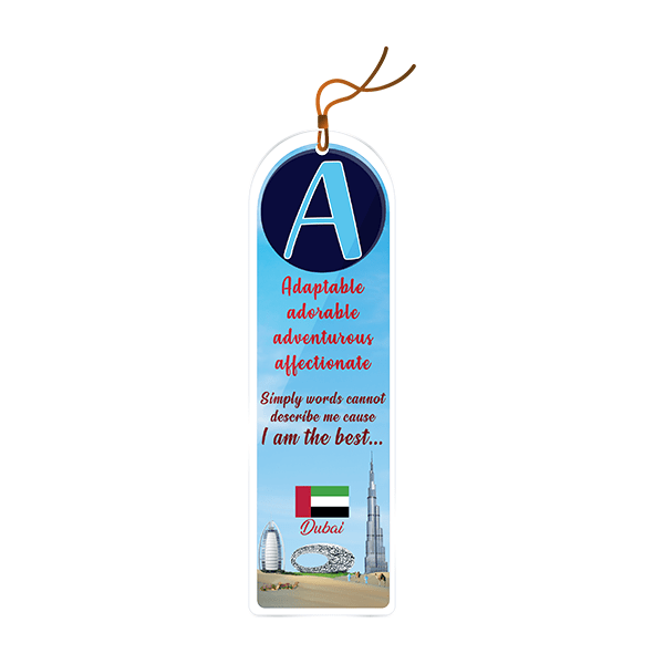 Bookmarks - BK Letter A